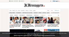 Desktop Screenshot of ilmessaggero.it